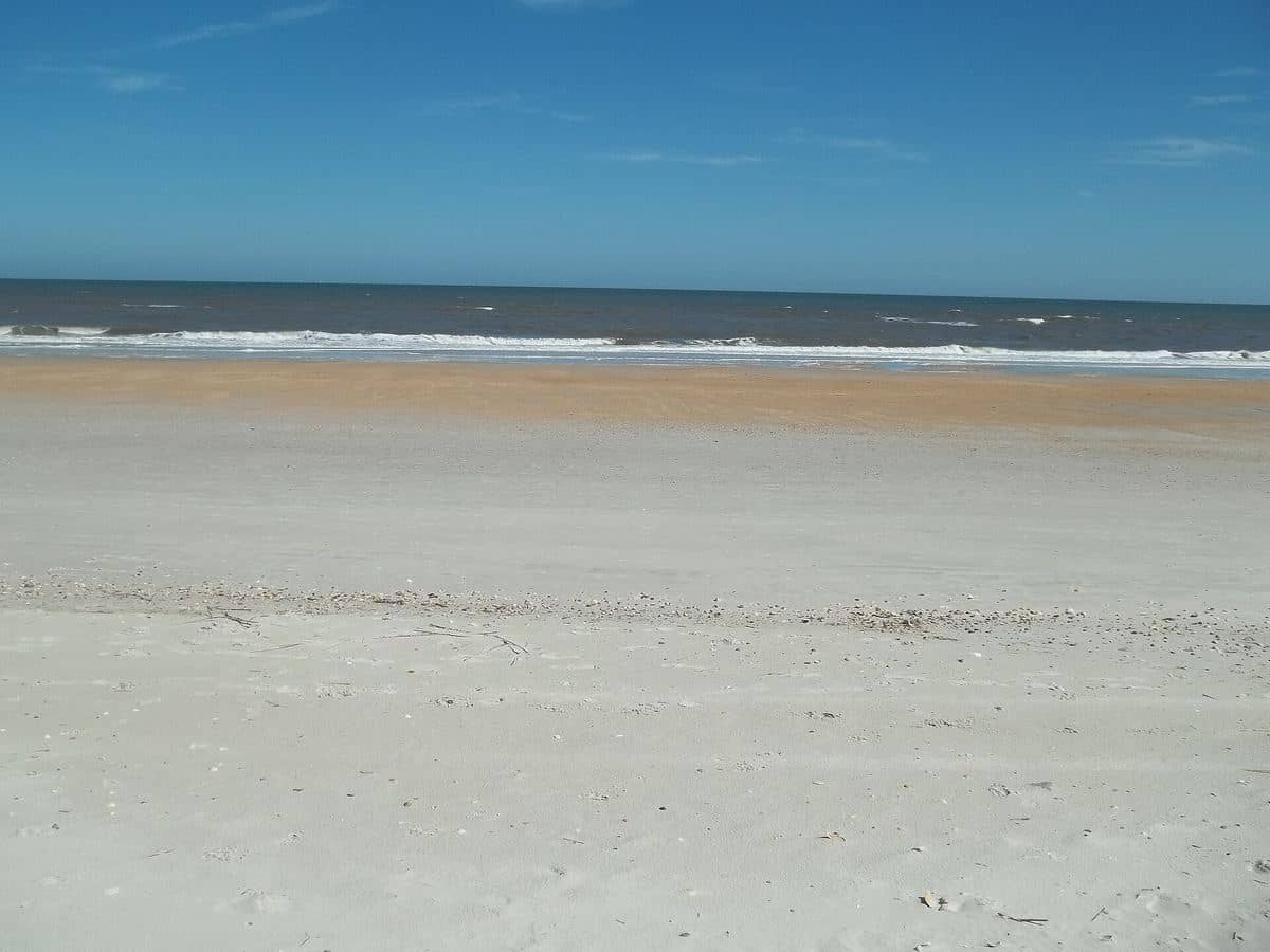 Atlantic shoreline at Ponte Vedra Beach near Mickler's Landing